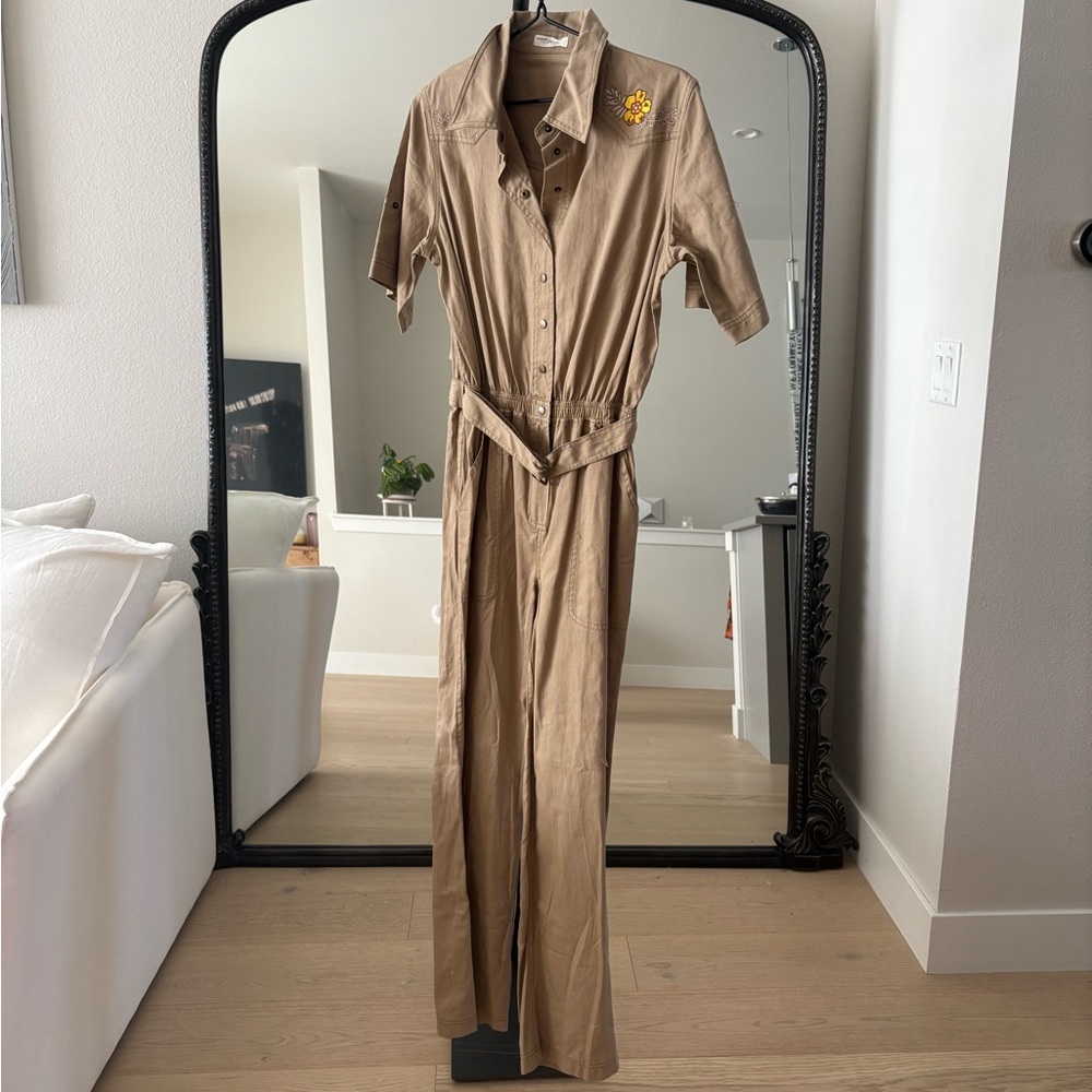 Spell & the Gypsy Foxglove Embroidered Jumpsuit